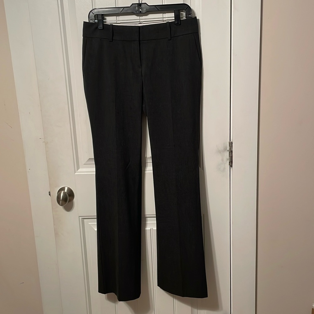 Ann Taylor Charcoal Gray Trouser Pants Size 2